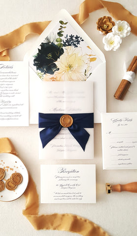 Madison Suite Wedding Invitation - Sample Set