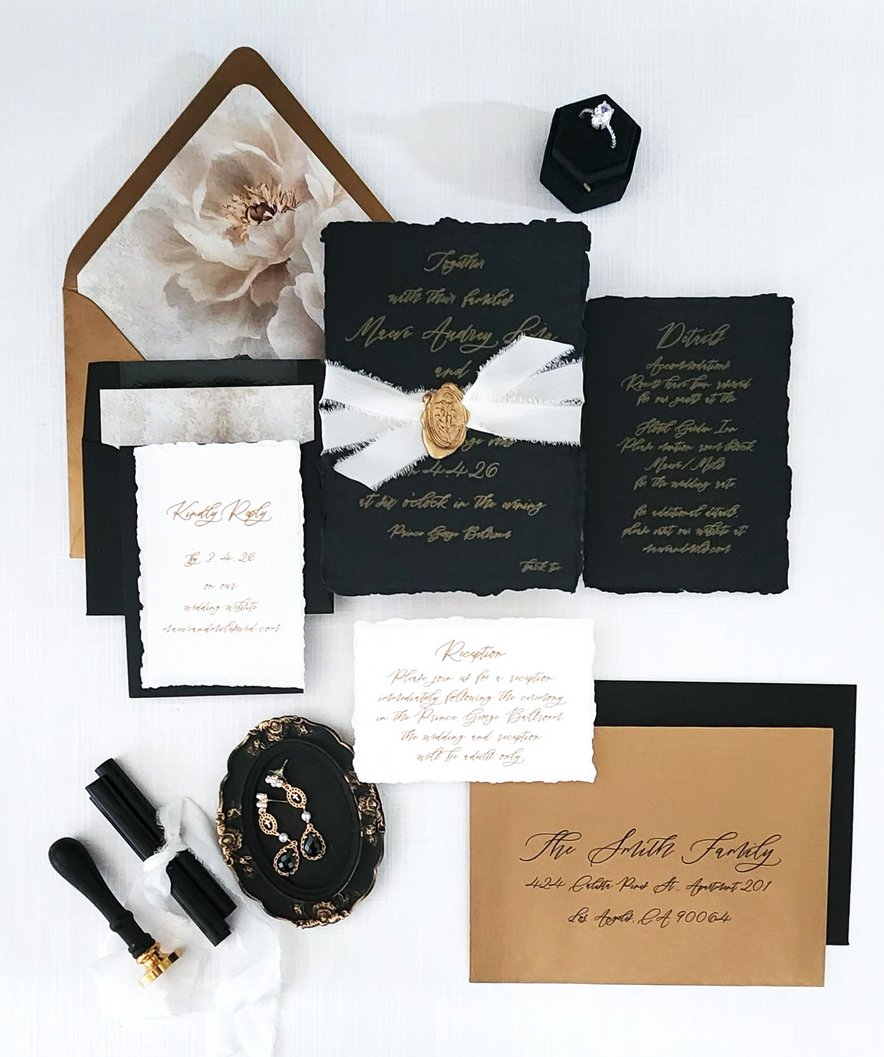 Timeless, Elegant Wedding Invitations