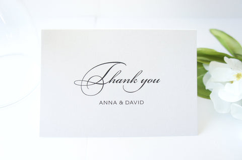 Customized Thank You Cards